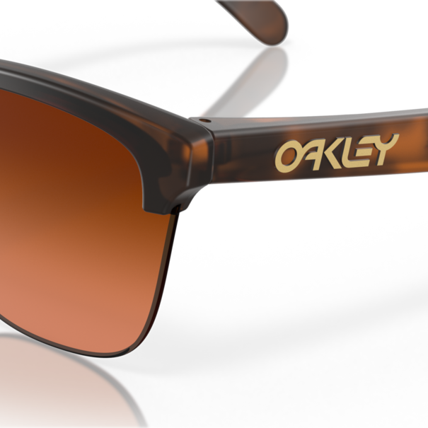 Oakley Frogskins Lite Matte Brown Tortoise With Prizm Gradient Brown Lenses