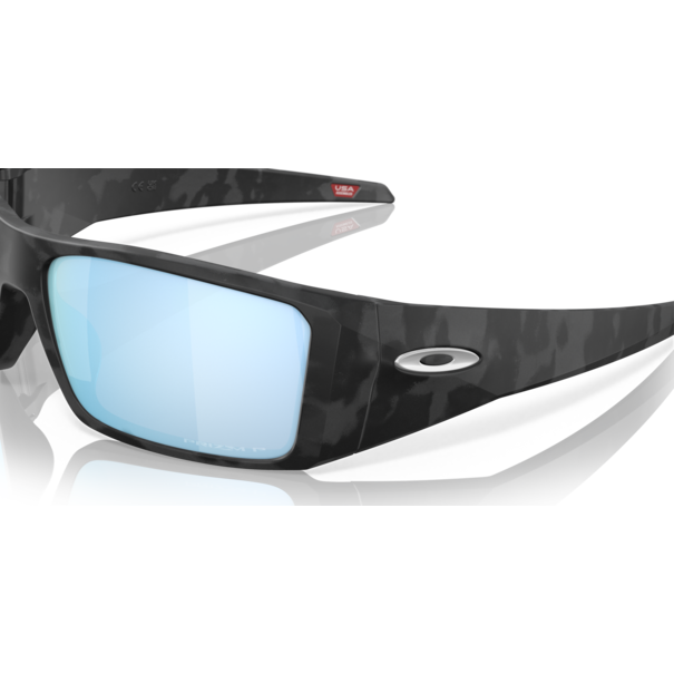 Oakley Gascan Matte Black Camo With Prizm Deep Water Lenses