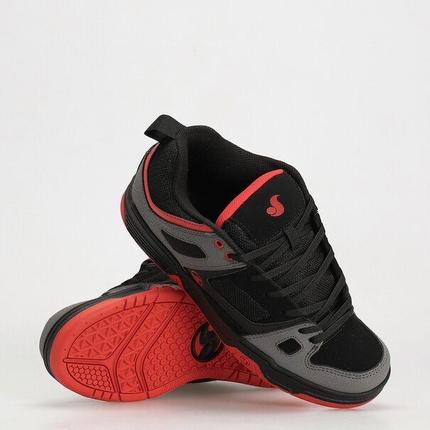 DVS FOOTWEAR Gambol / Black Charcoal And Red