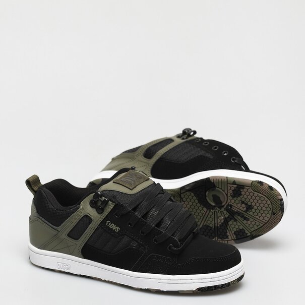 DVS FOOTWEAR Enduro Nubuck / Olive Black White