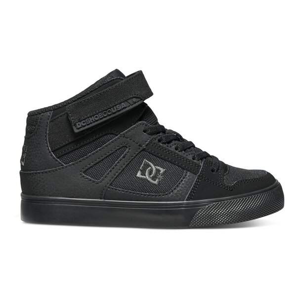 DC Shoes Youth Pure High Top Ev Shoe - Black/Black/Black