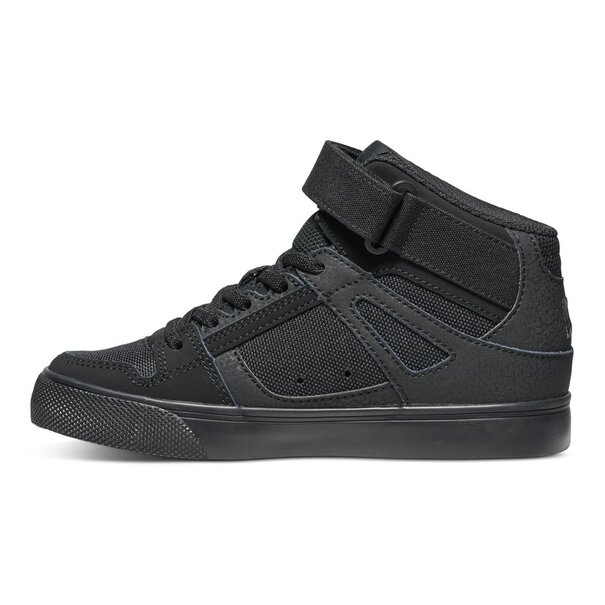 DC Shoes Youth Pure High Top Ev Shoe - Black/Black/Black