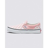 Youth Classic Slip-On-Pink Checkerboard