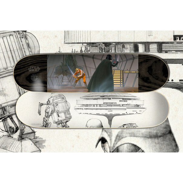 ELEMENT SKATEBOARDS Star Wars X Element 40th Anniversary Skateboard Decks
