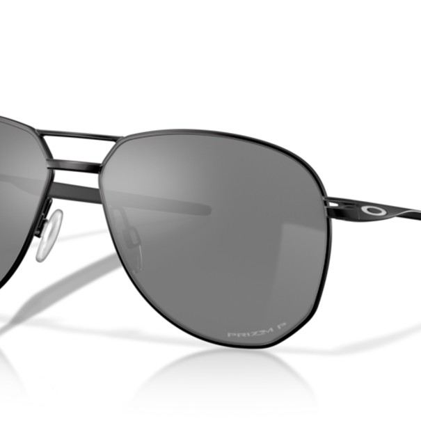 Oakley Contrail Sunglasses - Satin Black - Prizm Black Polarized