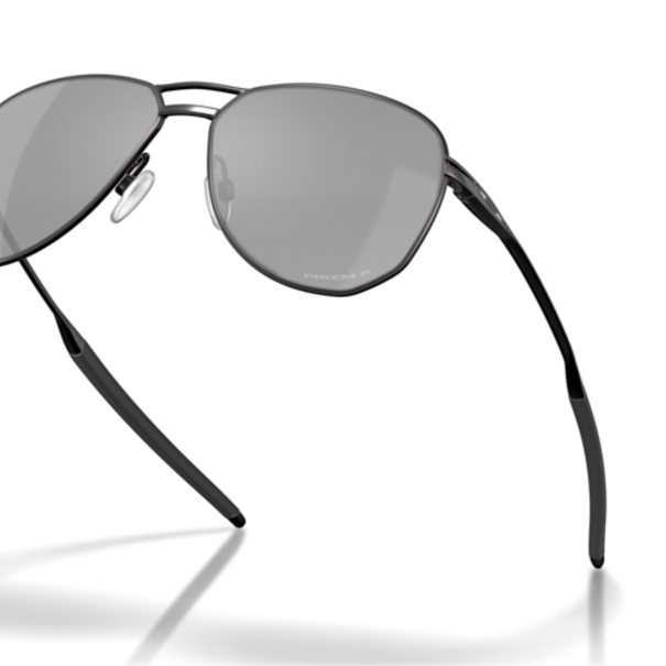 Oakley Contrail Satin Black With Prizm Black Polarized Lenses