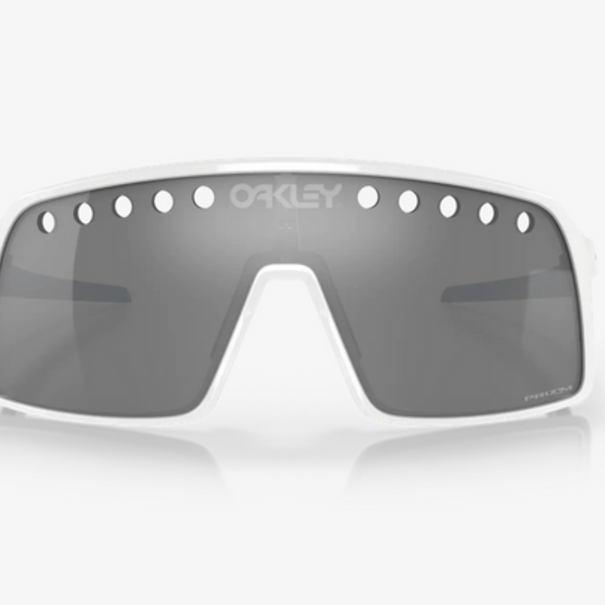 Oakley Sutro Polished White With Prizm Black Lenses