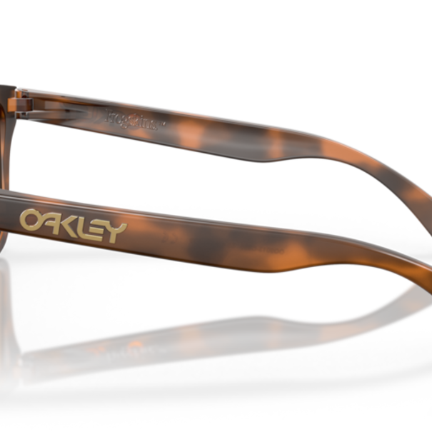 Oakley Frogskins Matte Brown Tortoise With Prizm Tungsten Lenses