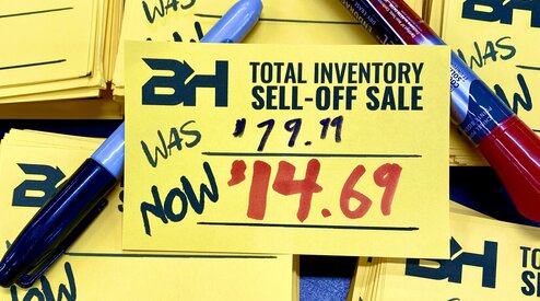 Total $1 Million Inventory SELL-OFF