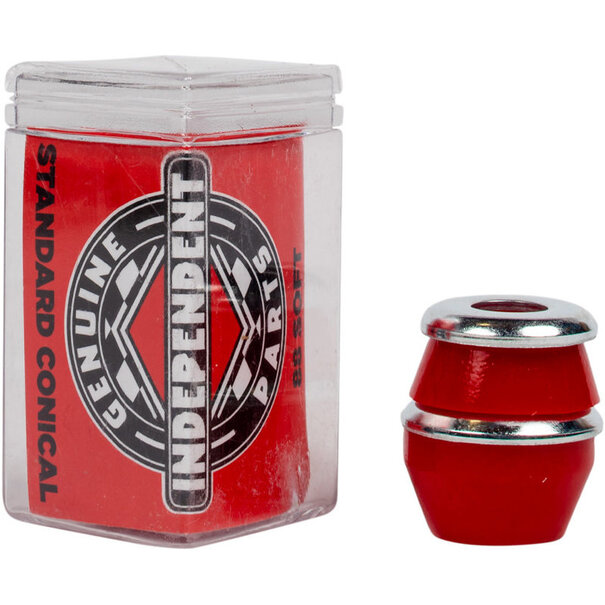 INDEPENDENT TRUCK CO. BUSHINGS STD Cylinder SOFT Red
