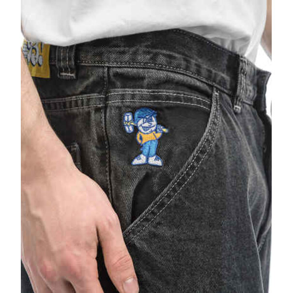 POLAR Work Pants / Washed Black