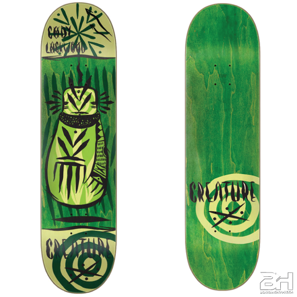Creature Skateboards Cody Lockwood Pro Deck Green / 8.25X32.04