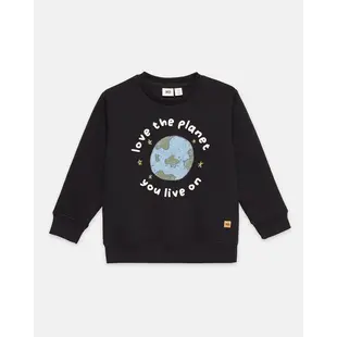 Kids Love the Planet Crew -  meteorite black cloud white