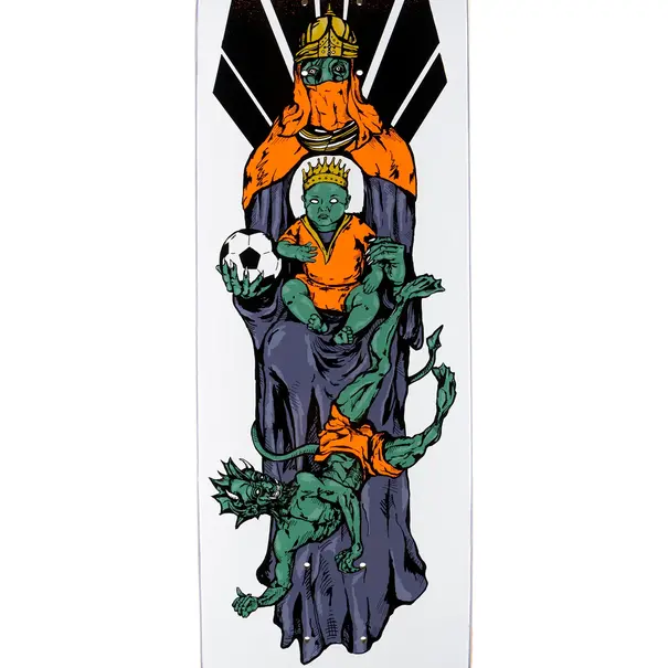 Welcome Futbol on Son of Moontrimmer White / 8.25