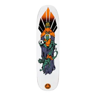 Welcome Deck - Futbol on Son of Moontrimmer -White - 8.25"