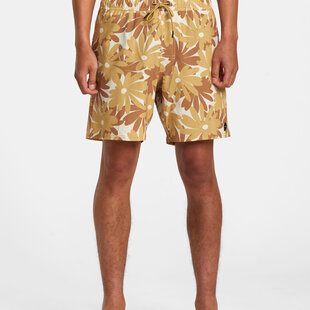 VA Pigment Print Elastic Short / Khaki