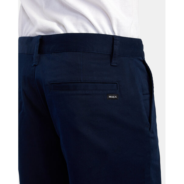 RVCA Weekend Stretch Short Navy Marine