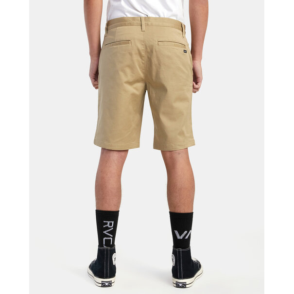 RVCA Weekend Stretch Short Khaki