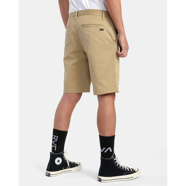 RVCA Weekend Stretch Short Khaki