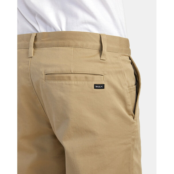 RVCA Weekend Stretch Short Khaki