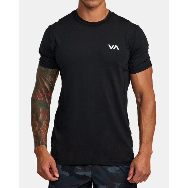 RVCA Sport Vent Short Sleeve Black