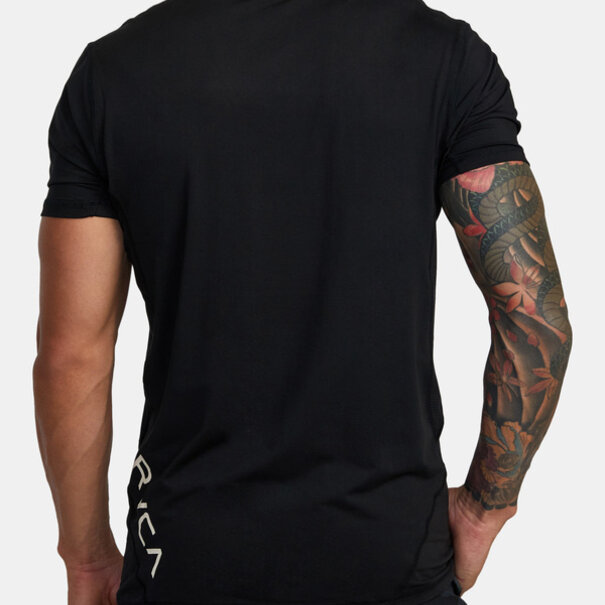 RVCA Sport Vent Short Sleeve Black