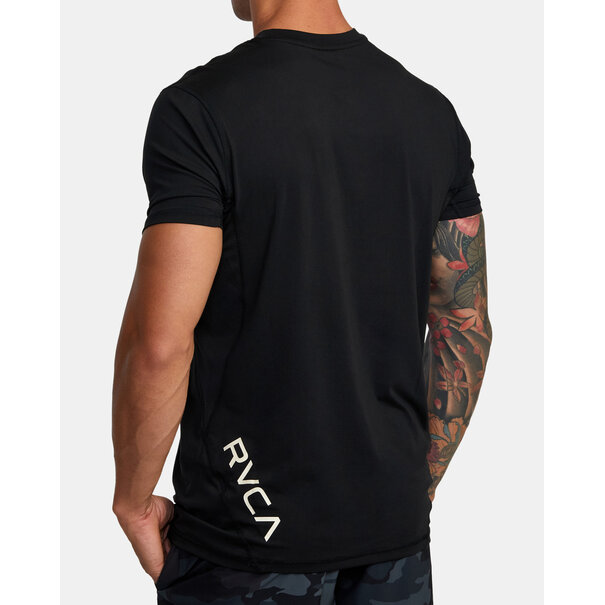 RVCA Sport Vent Short Sleeve Black