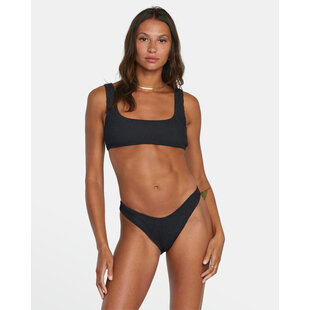 Grooves Bralette Top / Black