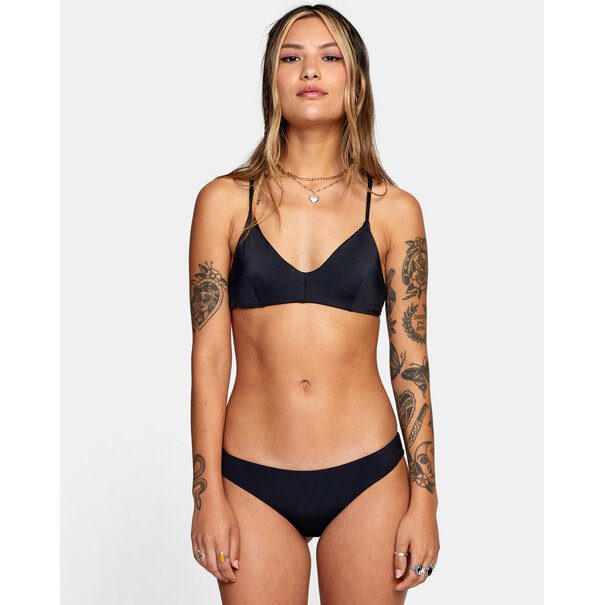 RVCA Solid Crossback Top / Black