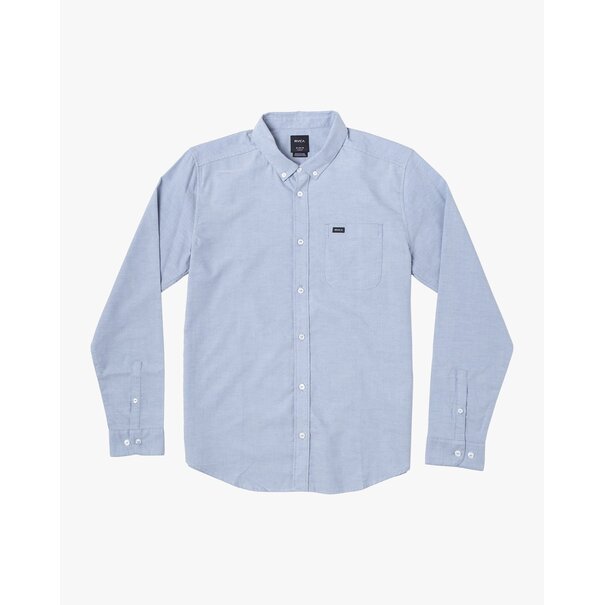 RVCA That'll Do Stretch Long Sleeve / Oxford Blue