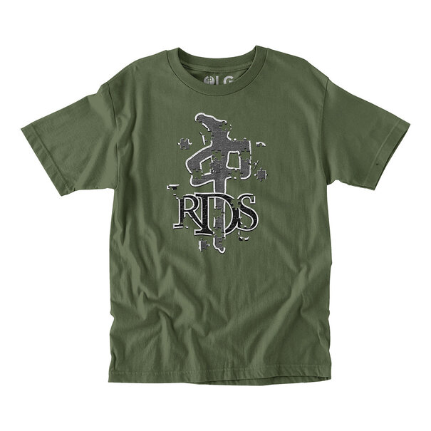 Red Dragon Apparel T-Shirt Og Puzzle / Military Green