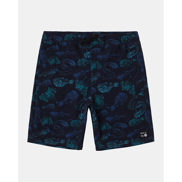 RVCA Horton Elastic Tee / Dark Blue