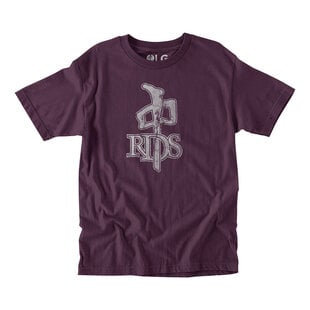 T-Shirt Og Griptape / Maroon
