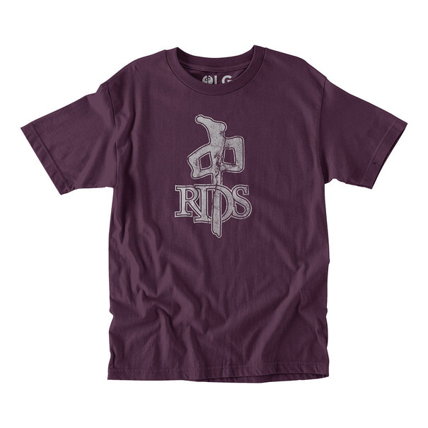Red Dragon Apparel Rds T-Shirt Og Griptape Marroon