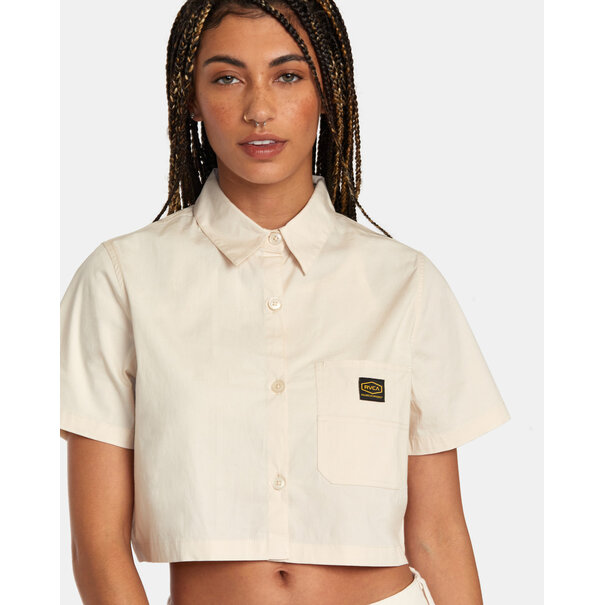 RVCA Recession II Shirt / Washed White