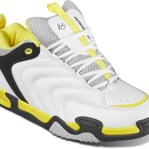 ES Footwear Tribo X Vireo X Chomp on Kicks / White, Black and Yellow