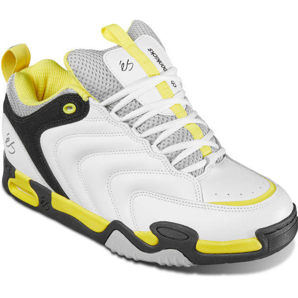 ES Footwear Tribo X Vireo X Chomp on Kicks / White, Black and Yellow