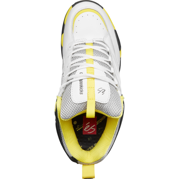 ES Footwear Tribo X Vireo X Chomp on Kicks / White, Black and Yellow