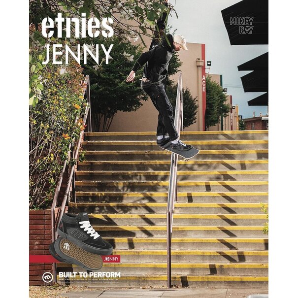 Etnies Footwear Windorw Vulc Mid x Jenny / Black