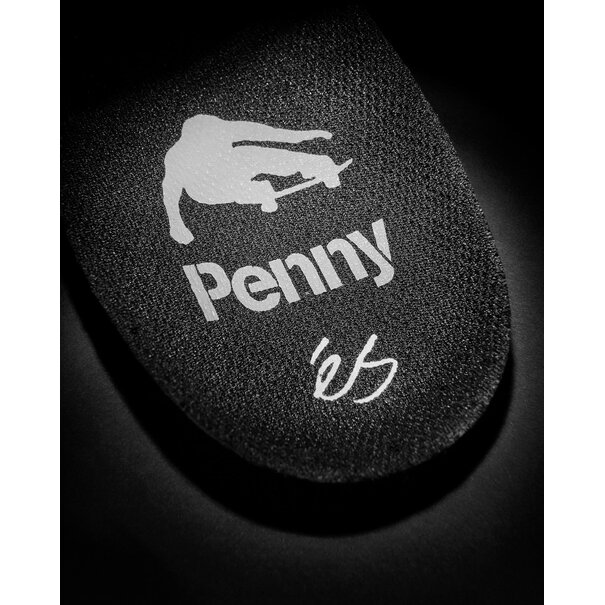 ES Footwear Penny II /  white leather and animal print