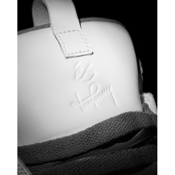 ES Footwear Penny II /  white leather and animal print