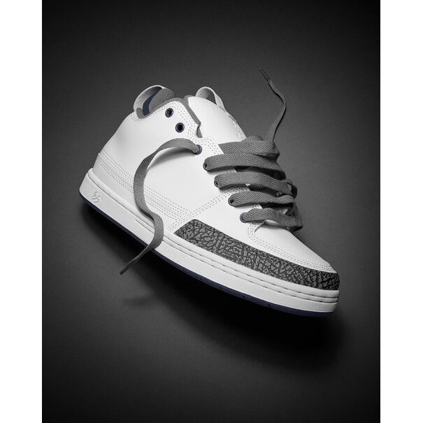 ES Footwear Penny II /  white leather and animal print