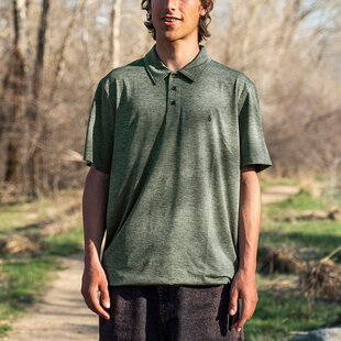 Hazard Polo Short Sleeve / Agave