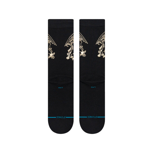 Stance Socks Queen Golden Crew Socks / Black