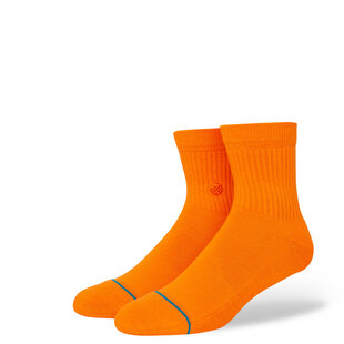 Icon Quarter Socks / Orange
