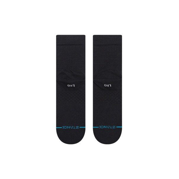 Stance Socks Icon Quarter Socks / Black