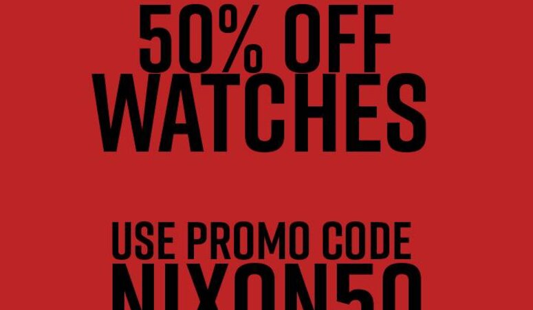 NIXON WATCHES 50% OFF