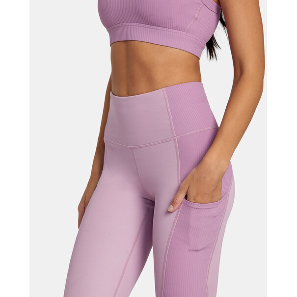 RVCA Rib Block Leggings / Lilac