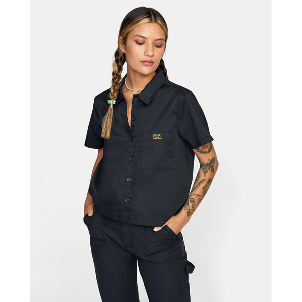 RVCA Recession Shirt / Black