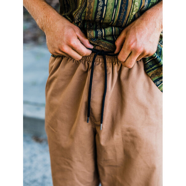 Volcom Skate Vitals Simon B Elastic Waist Pant Dusty Brown